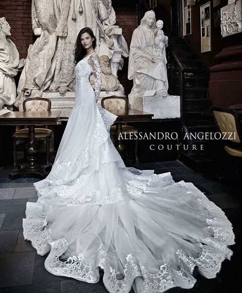 Вечная красота: свадебная коллекция Alessandro Angelozzi Couture (ФОТО) Вечная красота: свадебная коллекция Alessandro Angelozzi Couture (ФОТО)