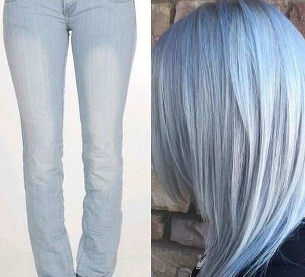 Джинсовые волосы: тренд на denim hair покоряет соцсети! (ФОТО)