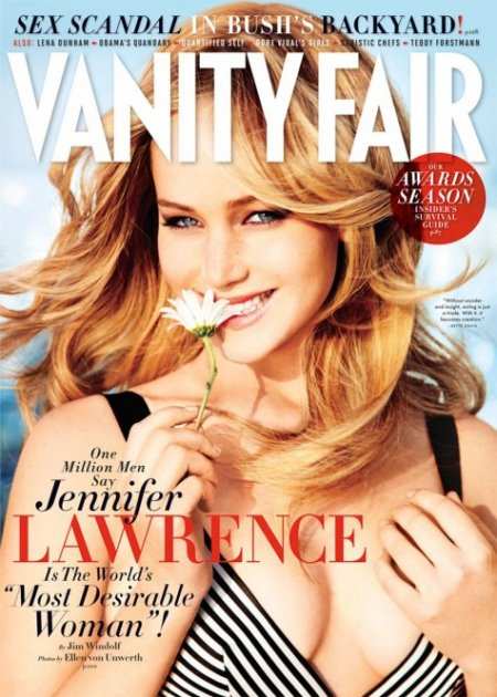 Потрясающая Дженнифер Лоуренс в Vanity Fair (ФОТО)