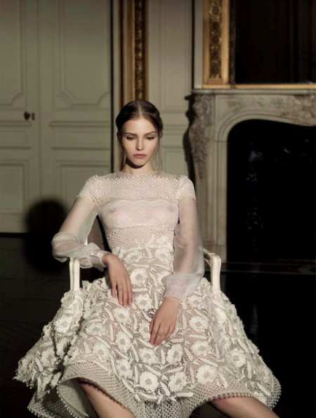 Аристократичная коллекция Valentino Haute Couture весна 2021 (ФОТО)