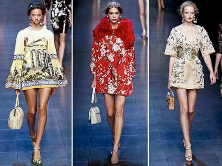 Dolce&Gabbana порадовали новой золотой коллекцией