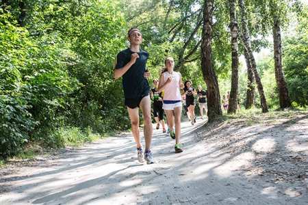 Nike Forest Run: идеальный бег в июльском лесу (ФОТО)